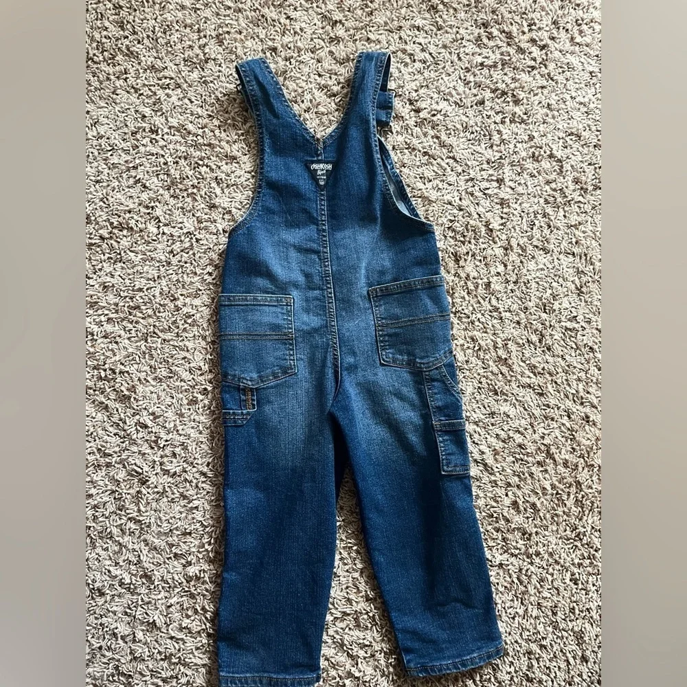 OshKosh B'gosh denim overalls